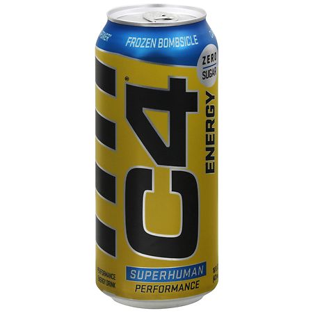 Cellucor C4 Performance Energy Drink  Frozen Bombsicle  16oz Single Can