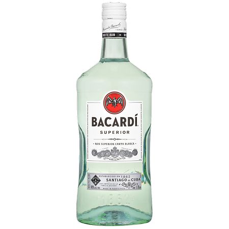 Bacardi Superior White Rum, 1.75 L, PET Bottle
