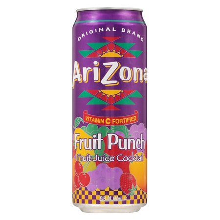 Arizona, Beverage, Fruit Punch, 22 oz