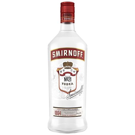 Smirnoff No. 21 Award Winning 80 Proof Vodka - 1.75 L Bottle