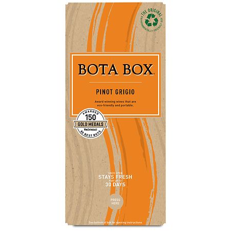 Bota Box Pinot Grigio White Wine - 3L Box