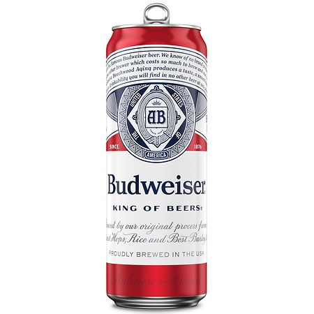 Budweiser Lager Beer - 25 fl oz Can