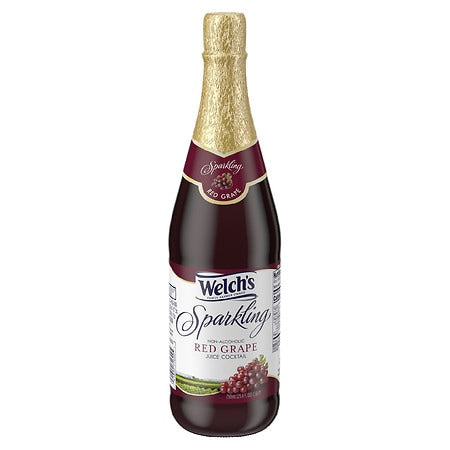 SPARKLING RED GRAPE JUICE COCKTAIL, RED GRAPE