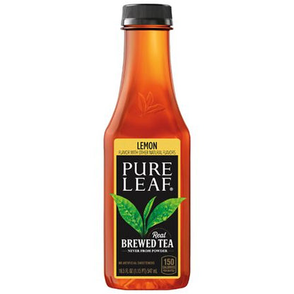 Pure Leaf Tea with Lemon 18.5 Fluid Ounce Plastic Bottle