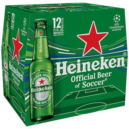 Heineken Original Lager Beer - 12pk/12 fl oz Bottles