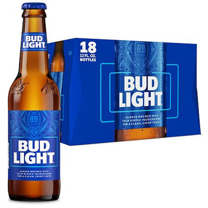 Bud Light Beer - 18pk/12 fl oz Bottles