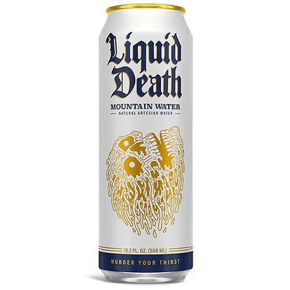 Liquid Death Still Mountain Water - 19.2 fl oz