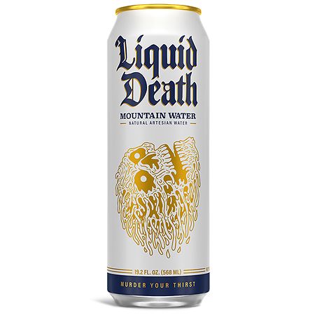 Liquid Death Still Mountain Water - 19.2 fl oz
