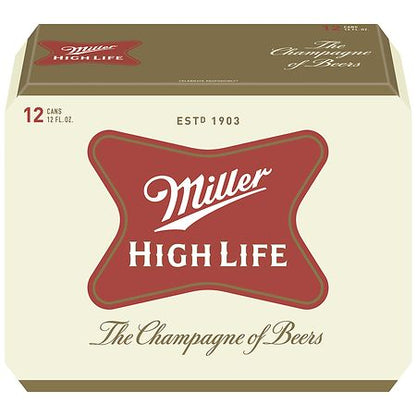 Miller High Life Beer - 12pk / 12oz Cans