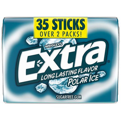EXTRA LONG LASTING FLAVOR POLAR ICE SUGARFREE GUM
