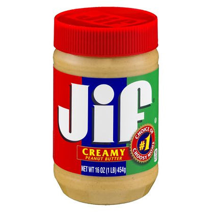 Jif Creamy Peanut Butter - 16oz