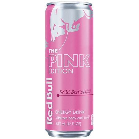 Red Bull Energy Drink The Pink Edition Wild Berries - 12.0 fl oz