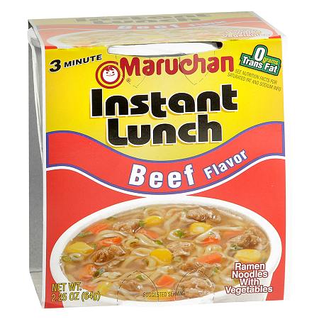 BEEF RAMEN NOODLE SOUP, BEEF