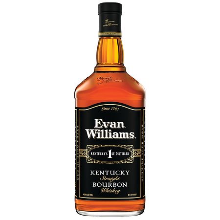 Evan Williams Whiskey Kentucky Straight Bourbon, 1.75 L