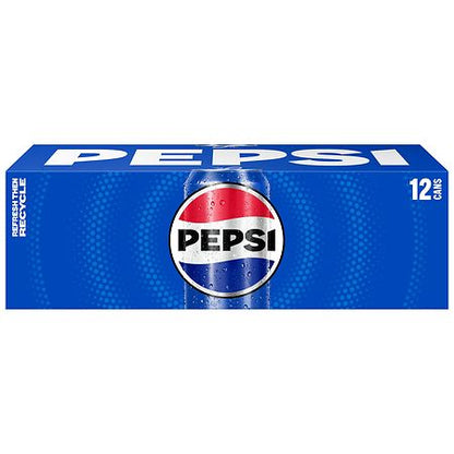 Pepsi Cola Soda Pop  12 fl oz  12 Pack Cans