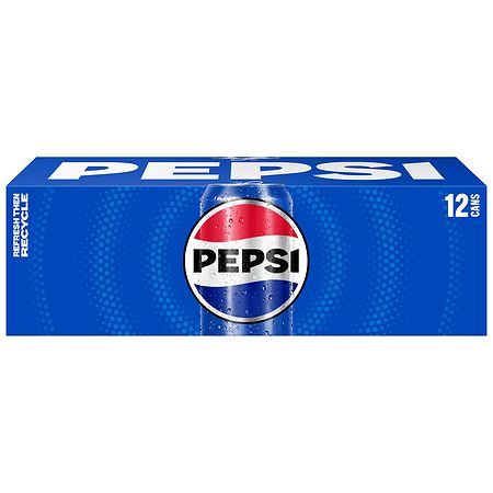 Pepsi Cola Soda Pop  12 fl oz  12 Pack Cans