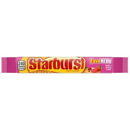 STARBURST FaveREDs Fruit Chews Candy Single Pack, 2.07 ounce (B01DF0LAYQ)