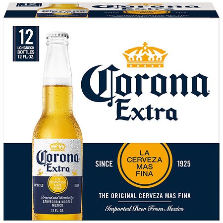 Corona Extra Lager Beer - 12pk/12 fl oz Bottles