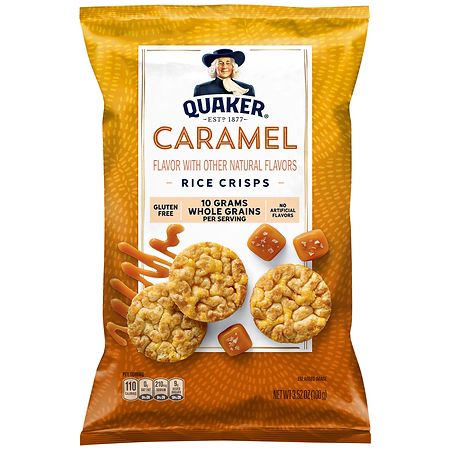 Quaker Rice Crisps Caramel - 3.52 oz