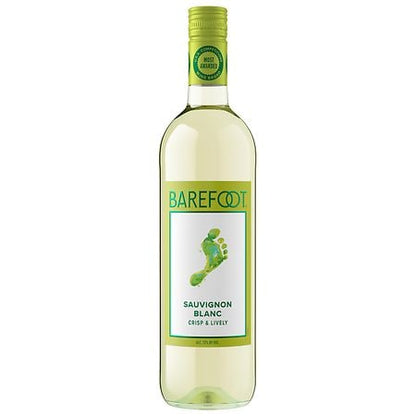 Barefoot Sauvignon Blanc Wine, 750 mL