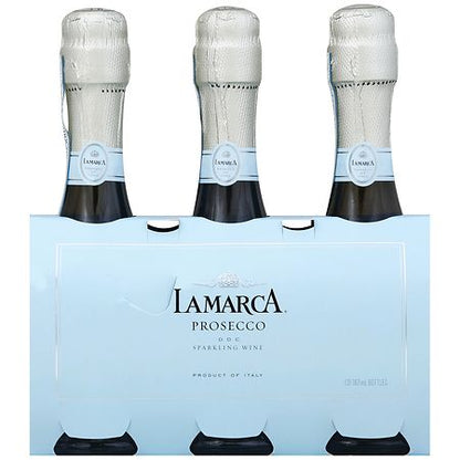 La Marca Prosecco Sparkling Wine - 3pk/187ml Mini Bottles