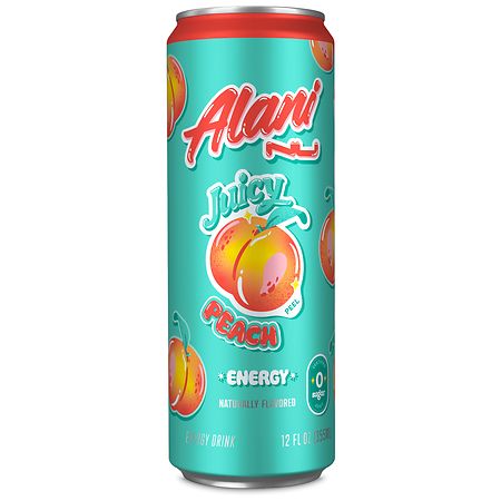 Alani Nu Sugar-Free Energy Drink  Juicy Peach  12 fl oz