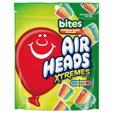 RAINBOW BERRY XTREMES BITES SOUR CANDY, RAINBOW BERRY