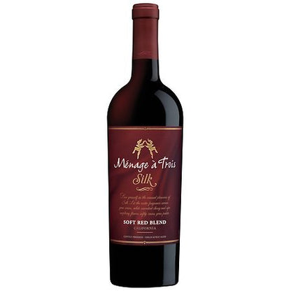 Ménage à Trois Silk Red Blend Wine - 750ml Bottle