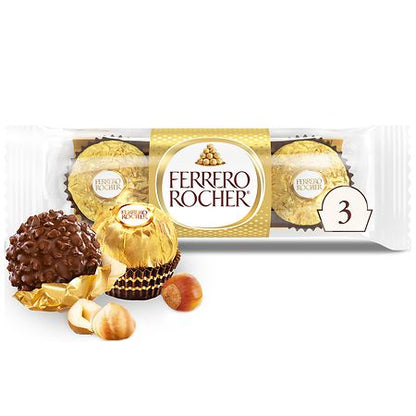 FERRERO ROCHER, HAZELNUT CHOCOLATES