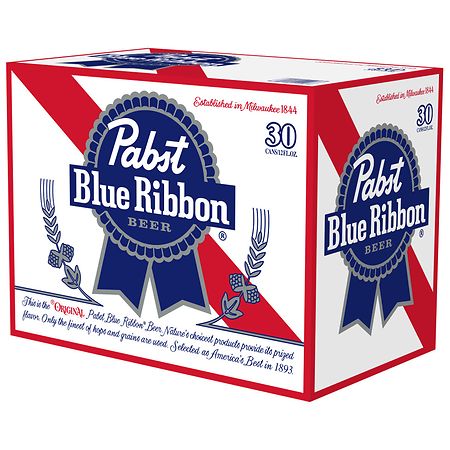 Pabst Blue Ribbon Beer - 30pk/12 fl oz Cans