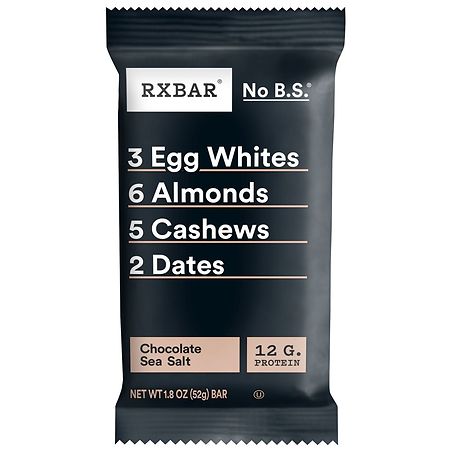 PROTEIN BAR, CHOCOLATE SEA SALT