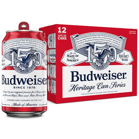 Budweiser Beer - 12pk / 12oz Cans