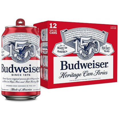 Budweiser Beer - 12pk / 12oz Cans