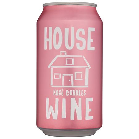 House Wine Rose Bubble Can 375ml