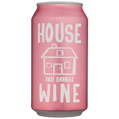 House Wine Rose Bubble Can 375ml