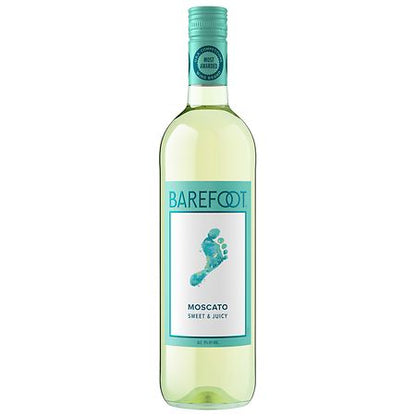 Barefoot Moscato Sweet White Wine - 750 mL Bottle