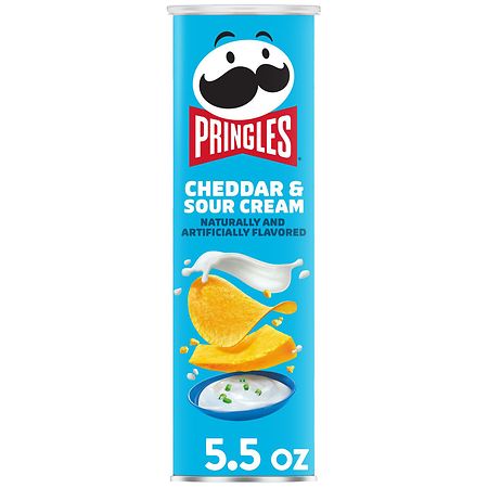 Kellogg's Pringles Crisps Cheddar & Sour Cream 5.5oz