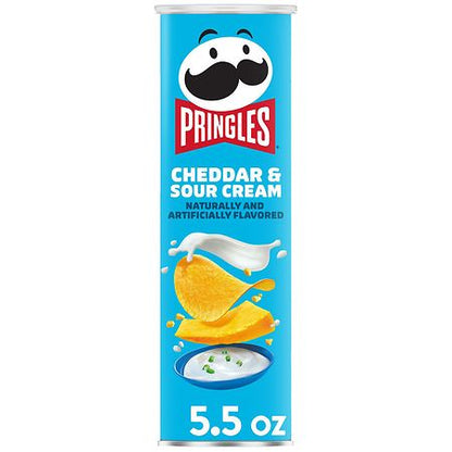 Kellogg's Pringles Crisps Cheddar & Sour Cream 5.5oz