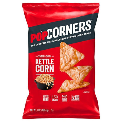 SWEET & SALTY KETTLE CORN THE CRUNCHY AND WHOLESOME POPPED-CORN SNACK, SWEET & SALTY KETTLE CORN