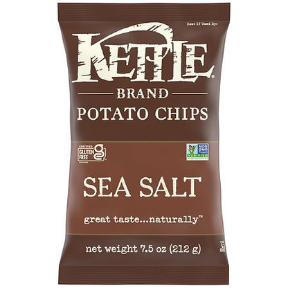 Kettle Brand Sea Salt Kettle Potato Chips - 7.5oz