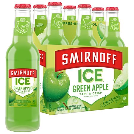 Smirnoff 6PK Twisted V Grn Appl