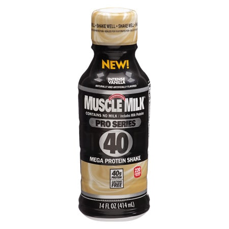 MUSCLE MILK, NON DAIRY PROTEIN SHAKE, VANILLA