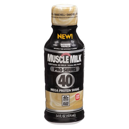 MUSCLE MILK, NON DAIRY PROTEIN SHAKE, VANILLA