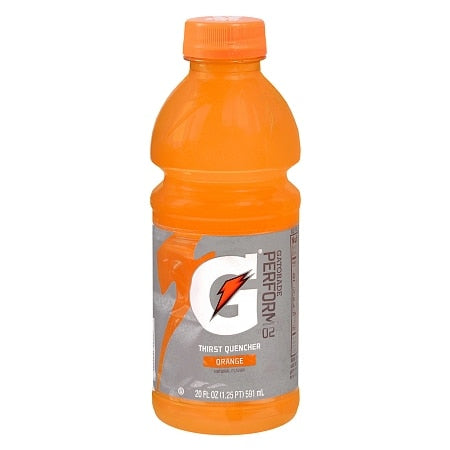 Gatorade Thirst Quencher Orange 20 Fluid Ounce Plastic Bottle