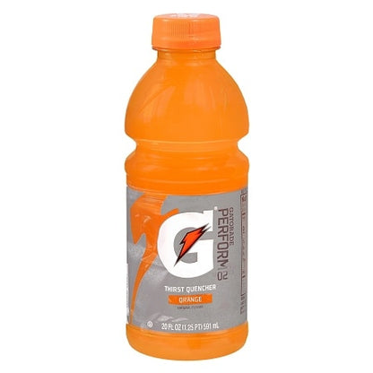 Gatorade Thirst Quencher Orange 20 Fluid Ounce Plastic Bottle