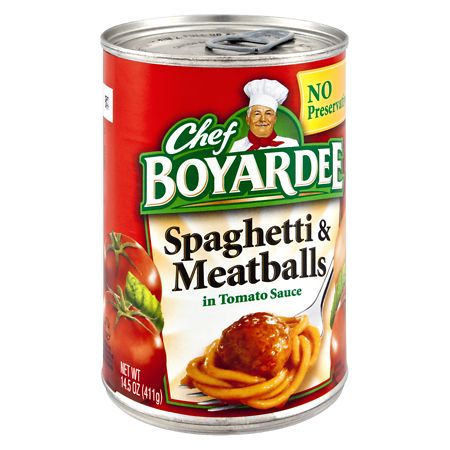 CHEF BOYARDEE Spaghetti And Meatballs, 14.5 OZ