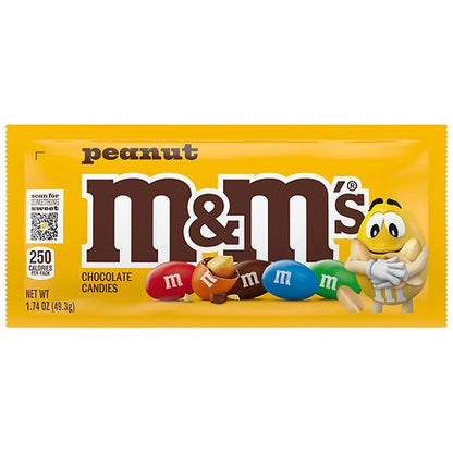 M&M'S, CHOCOLATE CANDIES, PEANUT, PEANUT