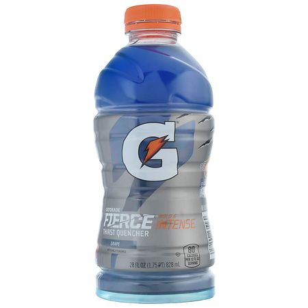 Gatorade Fierce Thirst Quencher Grape 28 Fluid Ounce Plastic Bottle