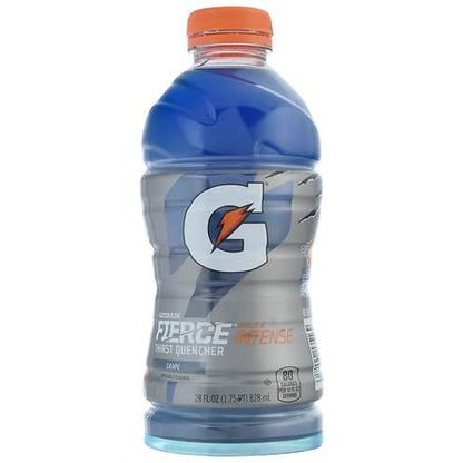 Gatorade Fierce Thirst Quencher Grape 28 Fluid Ounce Plastic Bottle