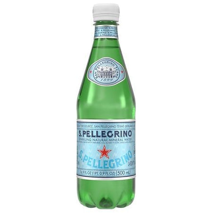 San Pellegrino Sparkling Natural Mineral Water, 16.9 Fl. Oz. 24 Pack